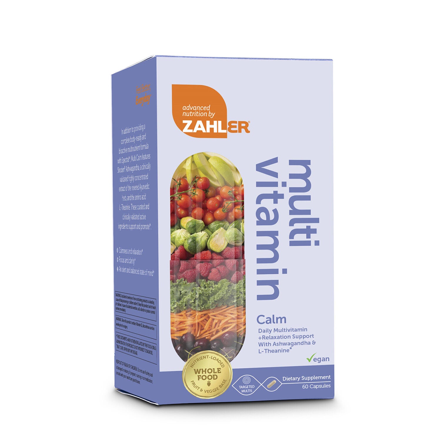 ZAHLER Multivitamin Calm Daily Multivitamin + Relaxation Support